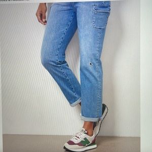 Paige Cargo Slim Straight Evereve
